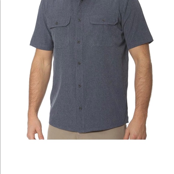 NWT Men Zeroxposur travel serie short sleeve shirt - Picture 3 of 8